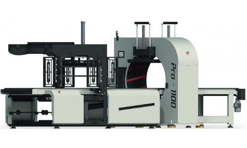 Горизонтальный автоматический упаковочный станок PRO1100W Горизонтальный автоматический упаковочный станок PRO1100W